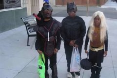 Ninja, Batman, and Hannah